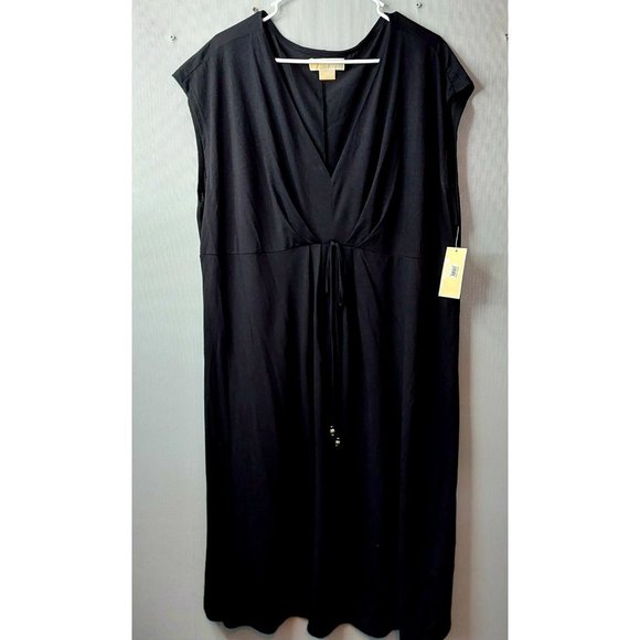 Michael Kors Black Sleeveless Dress Women's Size 3X - Picture 1 of 6